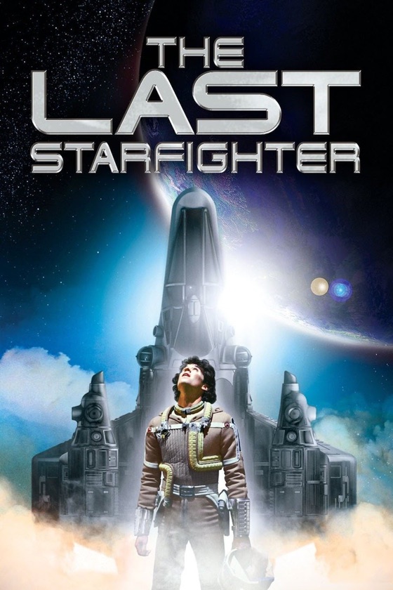 The Last Starfighter poster with burned-in title text